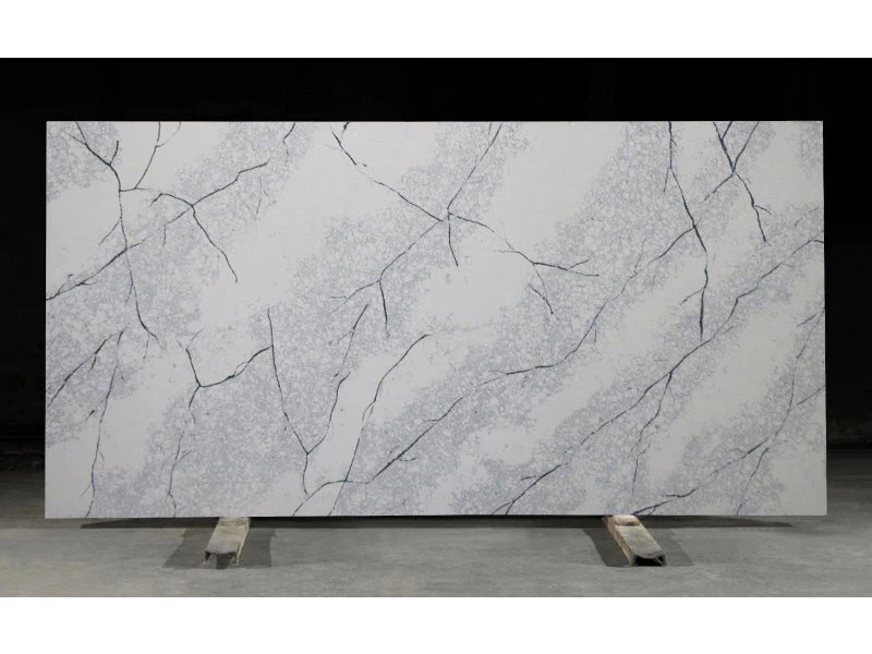 Kvarts eldhúsborð sem líta út eins og marmara